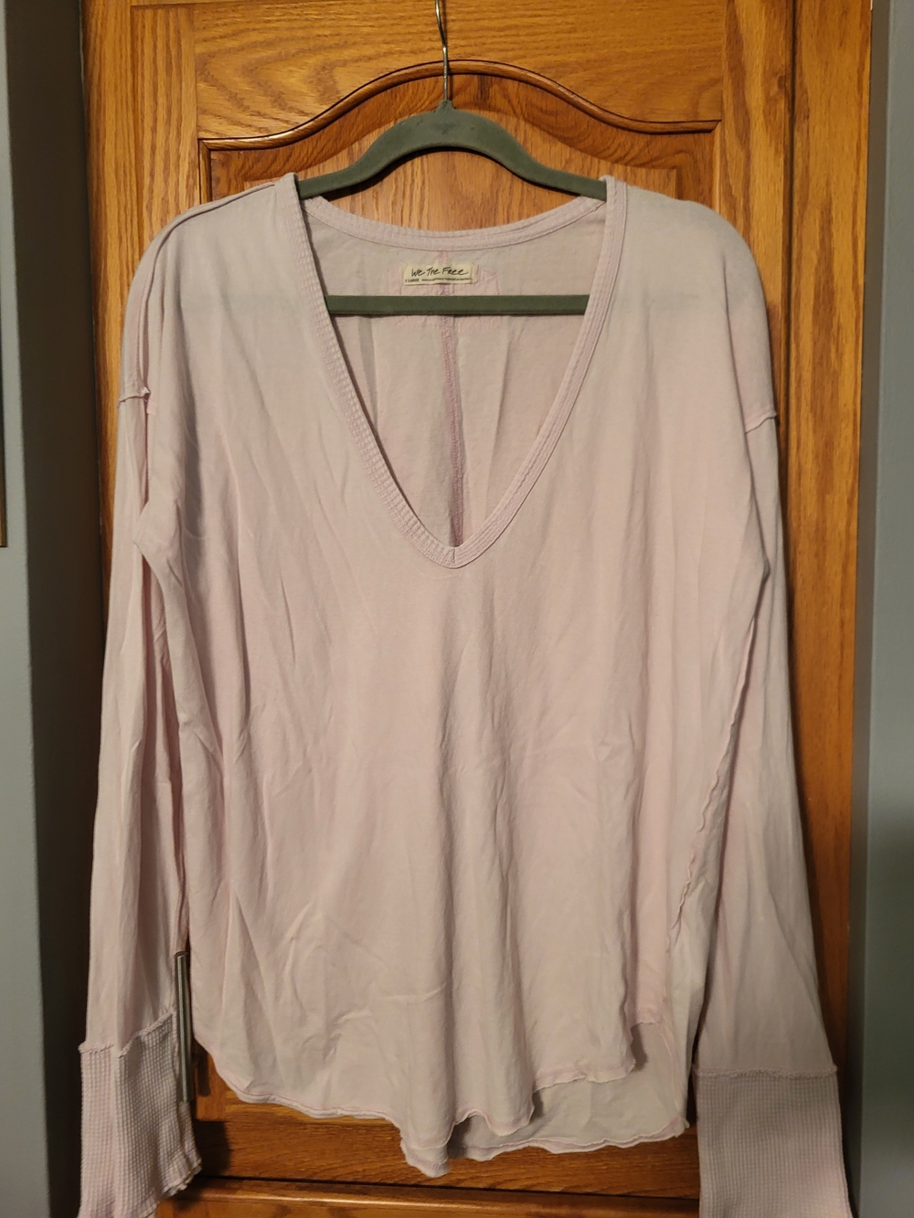 We The Free Free People Oversized Long Sleeve Tunic Top Size Xl